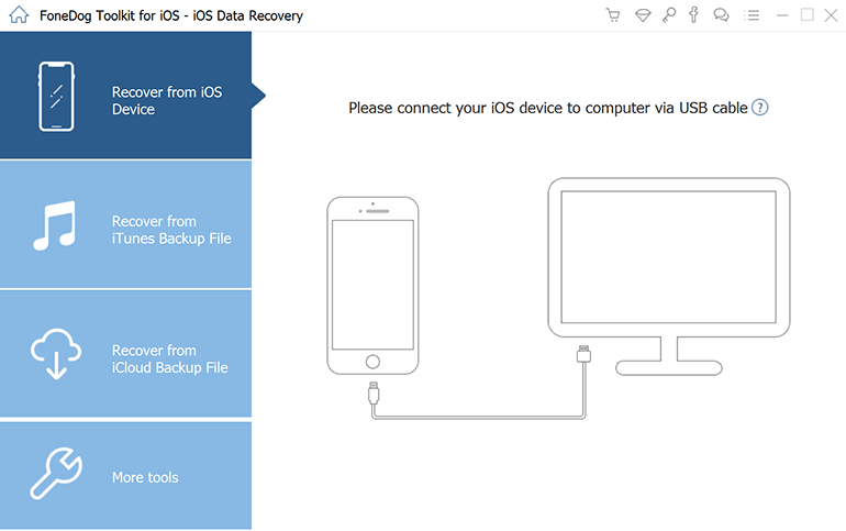 Odzyskiwanie bezpośrednio z iDevice